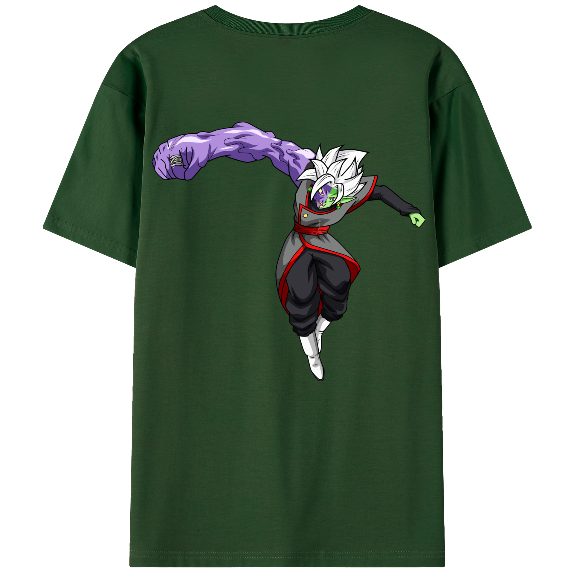 （画像用） ドラゴンボール ベジット DRAGON BALL Vegetto 綿100％半袖Tシャツ（背面プリント）